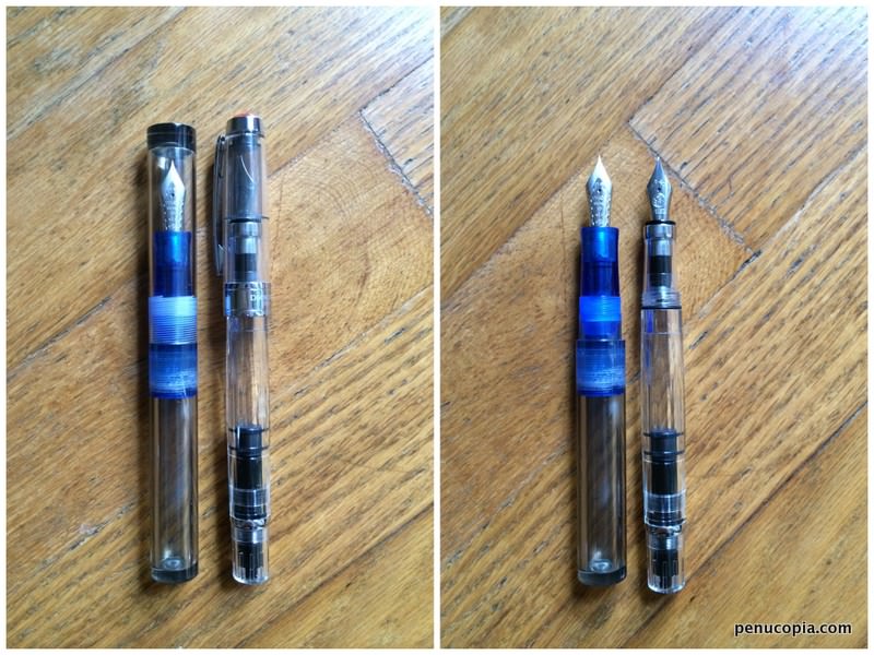 Shinobi and TWSBI compared